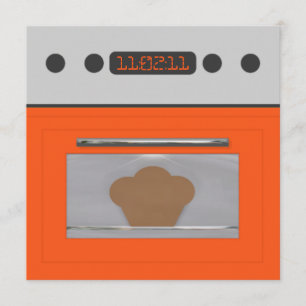 Invitación a la receta de Baby Bun (naranja tres)