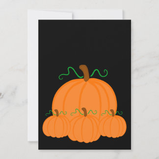 Invitación a la recolección de calabaza