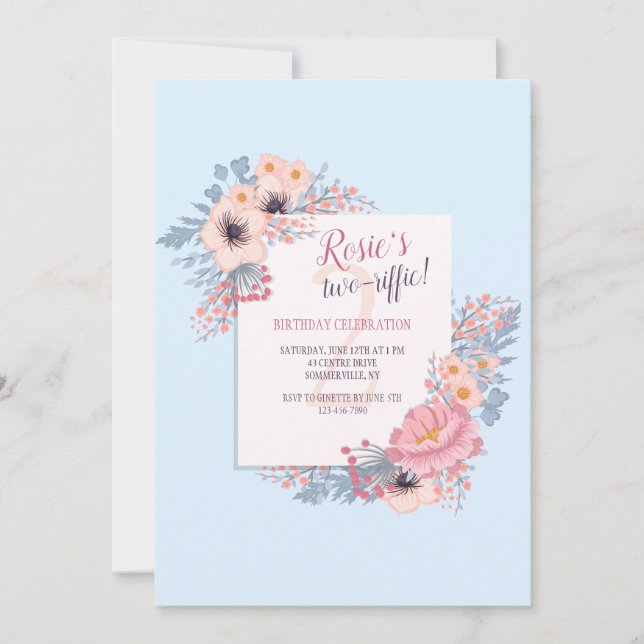 Invitación a la reflexión azul (Anverso)