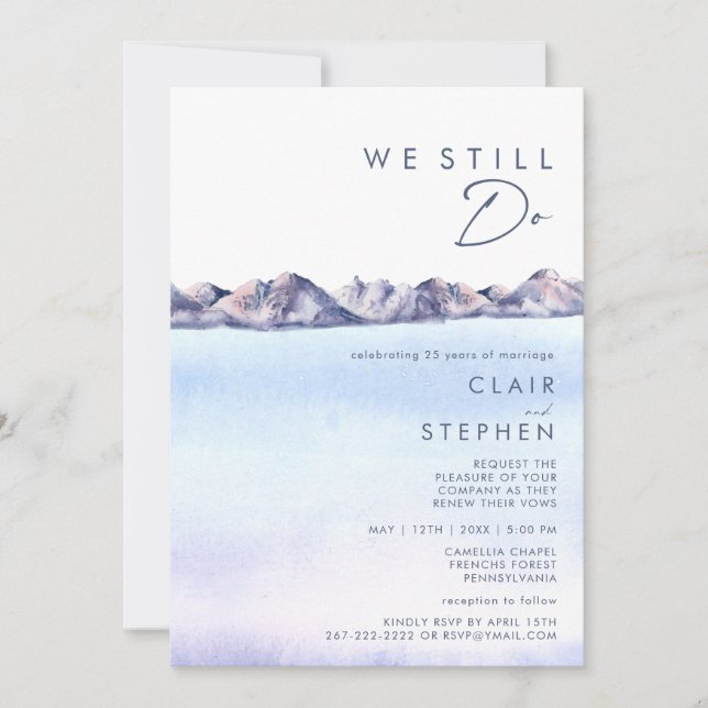 Invitación a la renovación de la montaña de invier (Anverso)