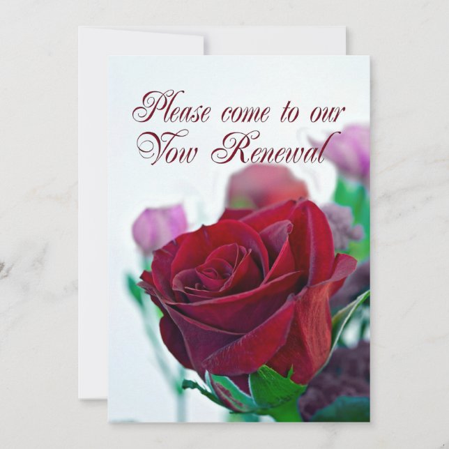 Invitación a la renovación de vocación (Anverso)