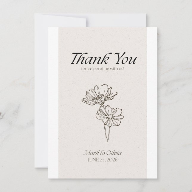 Invitación a la Repetición de la Boda (Anverso)