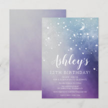 Invitación a la resaca de cumpleaños en el espacio