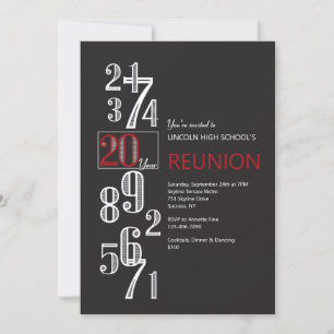 Invitación a la Reunión de 20 años