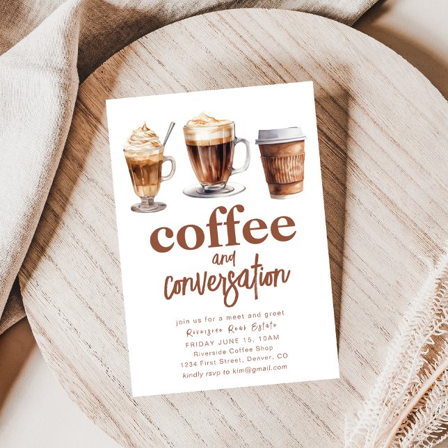 Invitación a la reunión de café y conversación (Subido por el creador)