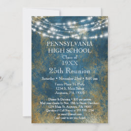 Invitación a la reunión de clases de Blue Gold Lig