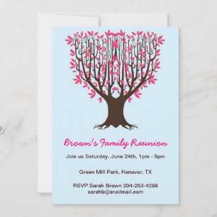 Invitación a la Reunión de Familiares de Árboles F