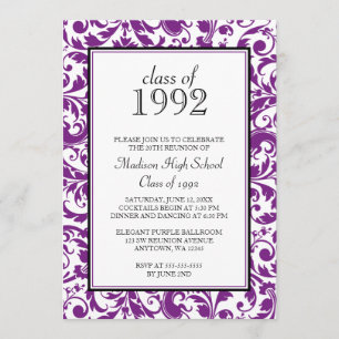 Invitación a la reunión de la clase Damasco Morado