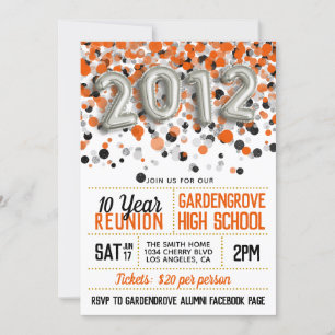 Invitación a la reunión de la escuela secundaria d