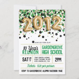 Invitación a la reunión de la escuela secundaria d