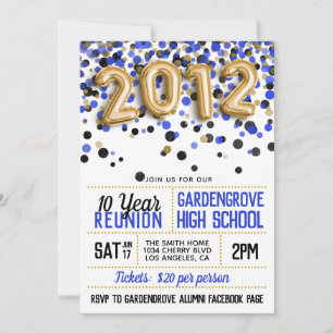 Invitación a la reunión de la escuela secundaria d