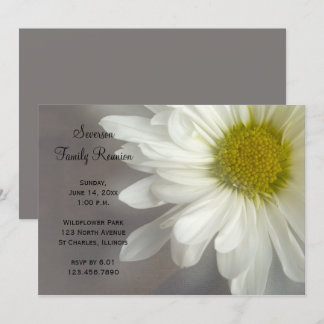Invitación a la reunión de la familia Daisy Blanqu