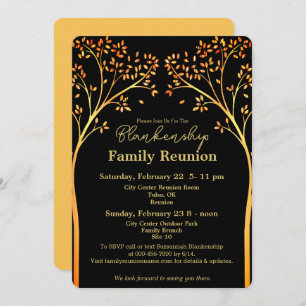 Invitación a la Reunión de la Familia de Árboles N