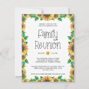 Invitación a la Reunión de la Familia de los giras