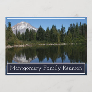 Invitación a la Reunión de la Familia Mountain Lak