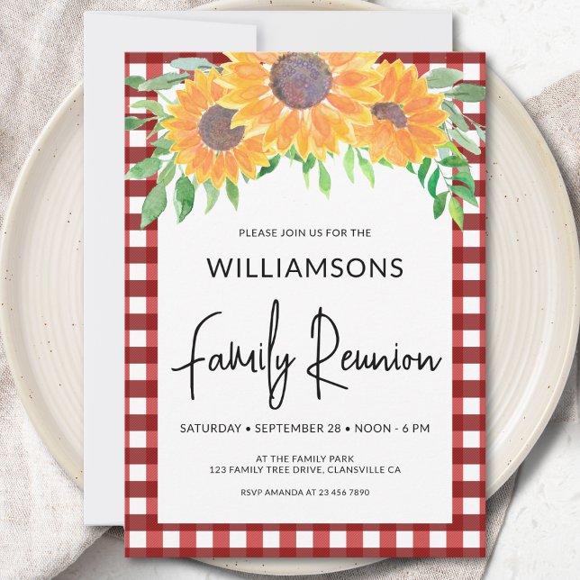 Invitación a la Reunión de la Familia Sunflower (Subido por el creador)