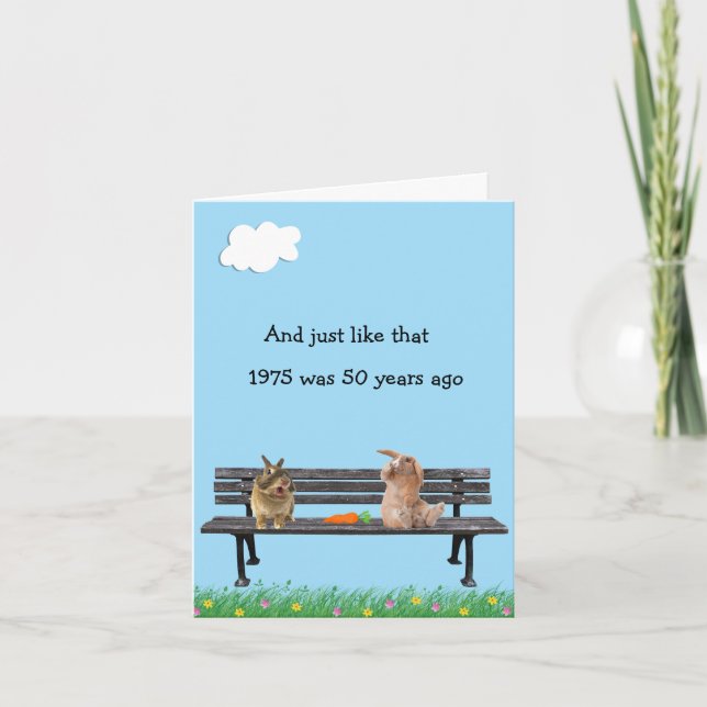 Invitación a la Reunión del 50º Año (Anverso)