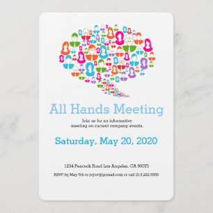 Invitación a la reunión del equipo de comunicación