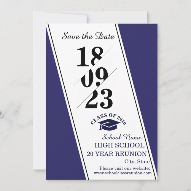 Invitación a la reunión escolar (Anverso)