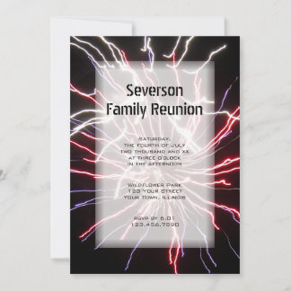 Invitación a la Reunión Familiar de Fireworks