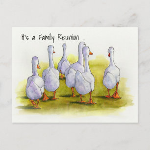 Invitación a la Reunión Familiar, Grupo Geese, acu