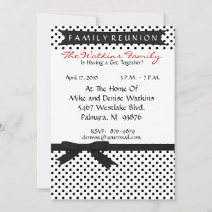 Invitación a la Reunión Familiar Personalizada