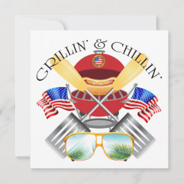 Invitación a la reunión patriótica de Grillín y Ch