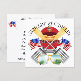 Invitación a la reunión patriótica de Grillín y Ch