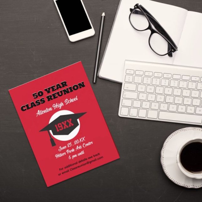 ¡Invitación a la Reunión! Tarjeta postal de reunió (Subido por el creador)