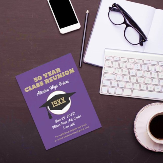 ¡Invitación a la Reunión! Tarjeta postal de reunió (Subido por el creador)