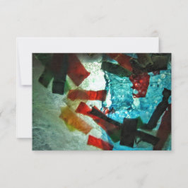 Invitación a la rociada azul.Resumen oceánico azul