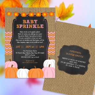 Invitación a la rociada de bebé del Chica ruso Cal