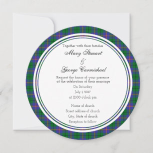 Invitación a la ronda de Bodas de Carmichael Scott