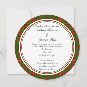 Invitación a la ronda de Bodas de Hay Scottish