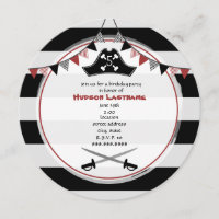 Invitación a la ronda de la fiesta de cumpleaños d
