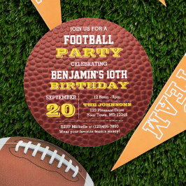 Invitación a la ronda de oro del fútbol