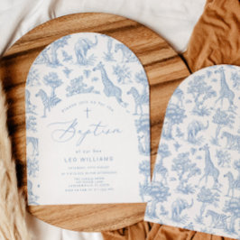 Invitación a la saga Safari Chinoiserie de Toile B