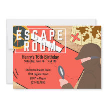 Invitación a la sala de escape Steampunk Mystery B