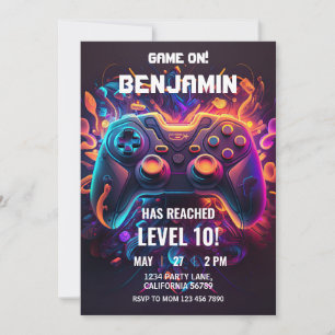 Invitación a la Sala de Juegos de Video