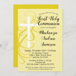 Invitación a la Santa Comunión de Swirl First