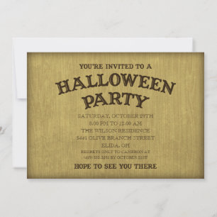 Invitación a la Séance Board Halloween/Séance Part