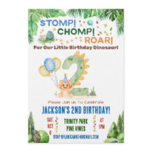 Invitación a la Segunda Fiesta de Cumpleaños de Di