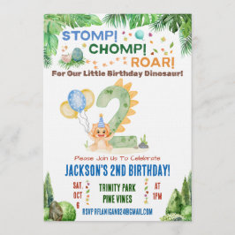Invitación a la Segunda Fiesta de Cumpleaños de Di