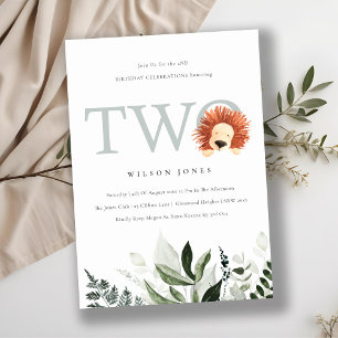 Invitación a la segunda fiesta de cumpleaños del L