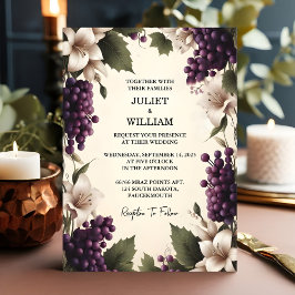Invitación A La Semilla Boda De Viñetería De Marfil De Madera