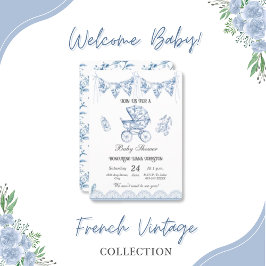 Invitación a la serie Baby Shower-Chinoiserie de l