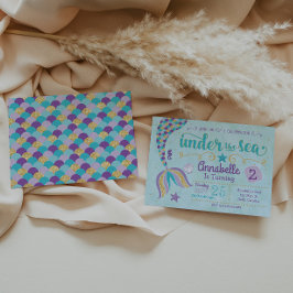 Invitación a la sirena bajo el mar