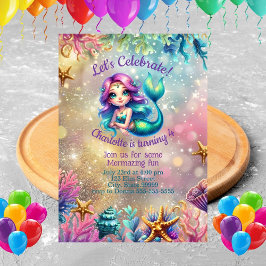 Invitación a la sirena bajo el mar