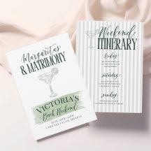 Invitación a la soltera Margs and Matrimony