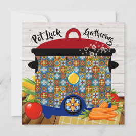 Invitación a la suerte de la olla